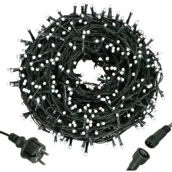 Vánoční světelný řetěz Springos CL0401 světelný řetěz 400 LED studená bílá