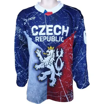 Hokejový dres Hokejový dres ČR Vlajka a Lev - velikost L
