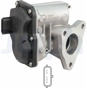 Ventil palivového systému AGR-Ventil DELPHI EG10557-12B1