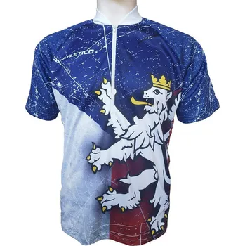 cyklistický dres Cyklodres ČR MTB Vlajka a Lev - vlastní potisk - velikost XXL