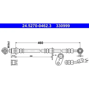 Brzdová hadice Brzdová hadice ATE 24.5270-0462.3