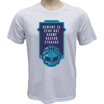 Pánské tričko Funkční basketbalové tričko Strach - velikost XS