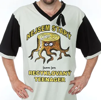 Pánské tričko Noční košile Nejsem starý - velikost M