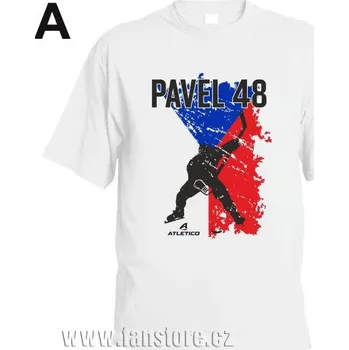 Pánské tričko Sportovní tričko ČR s hokejovým motivem - velikost XXL, Varianty trička icon A