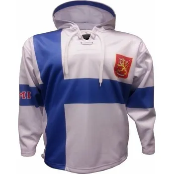 Pánská mikina Mikina Finsko bílá - velikost M