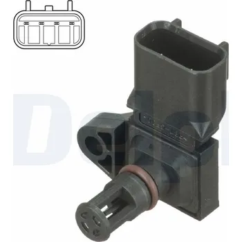 Čidlo automobilu Senzor tlaku sacího potrubí DELPHI PS10217