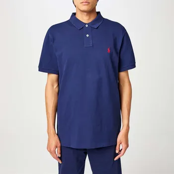 Pánská móda Tričko Polo Ralph Lauren Newport Navy 1045909 S