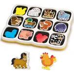 Quercetti Magnetická vkládačka Farma