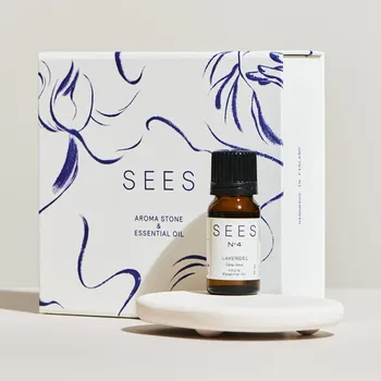 Aroma difuzér SEES Aroma stone + levandulový olej 10 ml