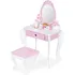 dětský toaletní stolek ECOTOYS  2950 dětský kosmetický stolek růžový