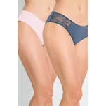 Dorina Radha sada kalhotek v šedo-růžové barvě - DORO2X0388/šedo-růžová / S DOR2B083-2X0388