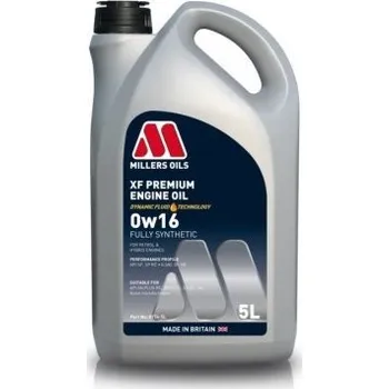 Auto-moto Motorový olej Millers Oils XF Premium 0W-16, 5L
