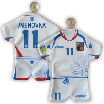 Hokejový dres Minidres ČR plážový, bílý