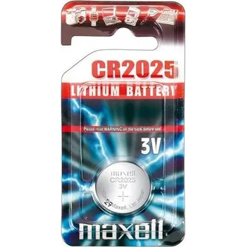 Maxell Lithium CR2025, 1 ks