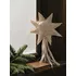 Vánoční ozdoba ferm LIVING Vela 1104267537 hvězda 38 cm přírodní