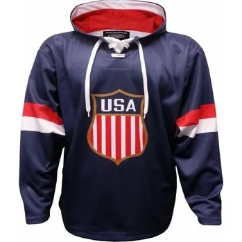 Pánská mikina Mikina USA modrá - velikost M