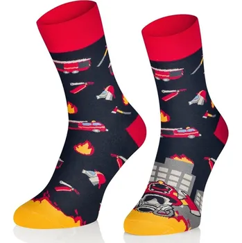 Dámské ponožky Dobré ponožky Hasiči - Ponožky EU 35-37