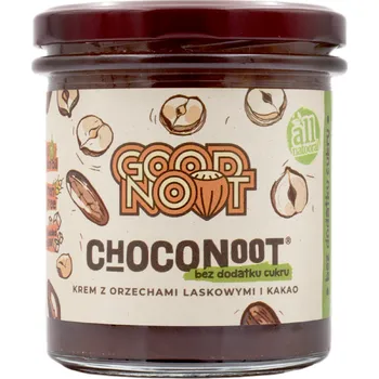 Krém z lískových oříšků a kakaa bez přidaného cukru 330 g - GOOD NOOT