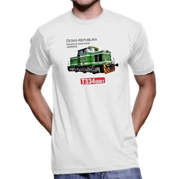 Pánské tričko Tričko Lokomotiva T334.0001 Rosnička - Varianty různé barevné