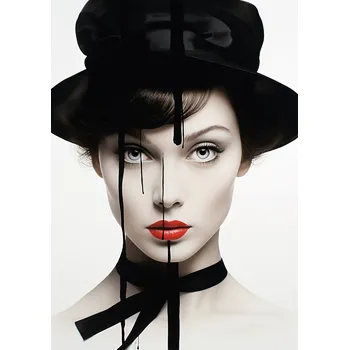 Plakát Plakát Inkoustová Aura bez rámu 29,7 x 42 cm