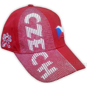 Kšiltovka Kšiltovka CZECH červená