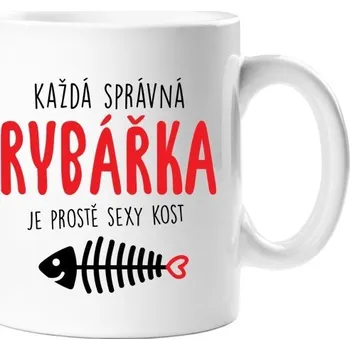 Hrnek Správná rybářka