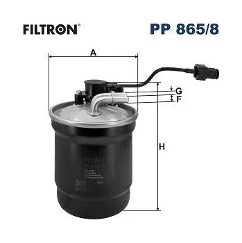 Palivový filtr Palivový filtr FILTRON PP 865/8
