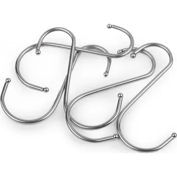 Rybářský háček Kovový háček 10 cm, Balení 5 ks, Varianta nikl