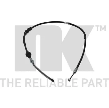 Lanko parkovací brzdy Tažné lanko, parkovací brzda NK 903040