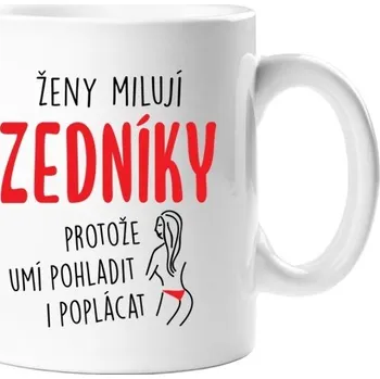 Hrnek Ženy milují zedníky