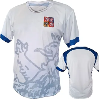 FAN dres fotbalový ČR bílý - velikost XL
