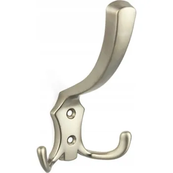 Věšák Nábytkový věšák na oblečení velký dvojitý satén