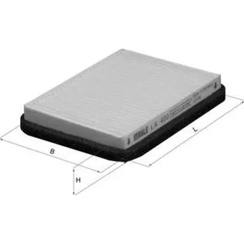 Ventilátor topení a klimatizace Filtr, vzduch v interiéru MAHLE LA 400