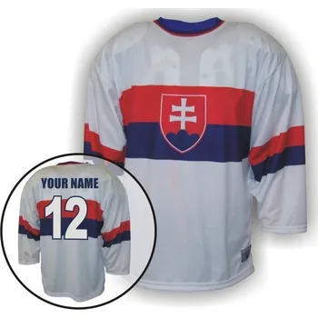 Moto dres RETRO dres Slovensko bílý - velikost L