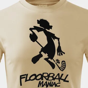 Florbalové tričko Floorball Maniac - Barva Oranžová