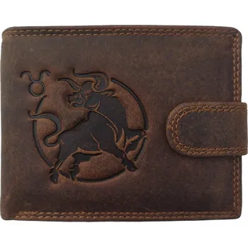 Peněženka Fansport Kožená peněženka Býk