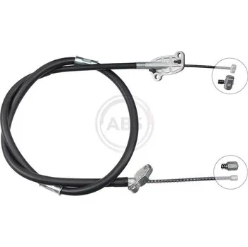 Lanko parkovací brzdy Tažné lanko, parkovací brzda A.B.S. K13527