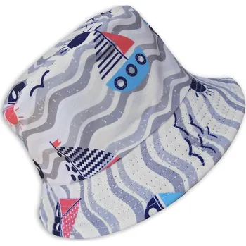 Klobouk Dětský letní klobouček Loďky - Velikosti kšiltovek 54