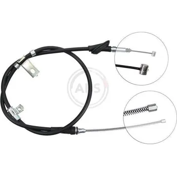 Lanko parkovací brzdy Tažné lanko, parkovací brzda A.B.S. K17197