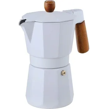 Moka konvice Bergner Naturally BG-38191-WH 6 šálků bílá
