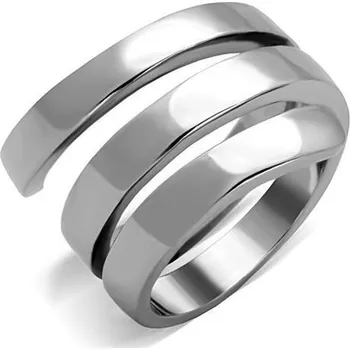 Prsten Šperky4U Extravagantní ocelový prsten - velikost 57 - AL-0086-57