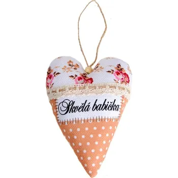 Levandulové srdce Skvělá babička