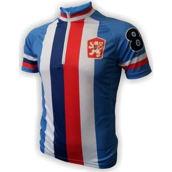 cyklistický dres Cyklodres RETRO RACE ČSSR - vlastní potisk - velikost XXL