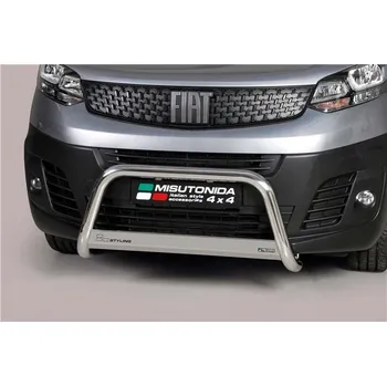 Tuning Přední ochranný rám Medium FIAT SCUDO 2022- Misutonida EC/MED/520 Leštěný nerez