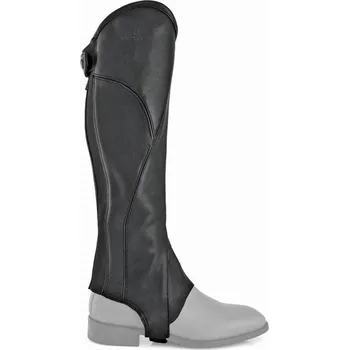 Chapsy EQUESTRO Minichapsy kožené Lincoln Equestro, černé XXL