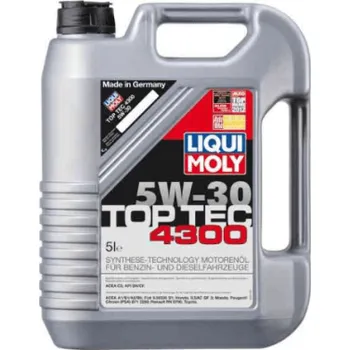 Motorový olej LIQUI MOLY 3741 Top tec 4300 5W-30, 5L