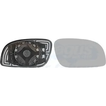 Autosklo Sklo do zrcátka, vnější zrcátko VAN WEZEL 5856838