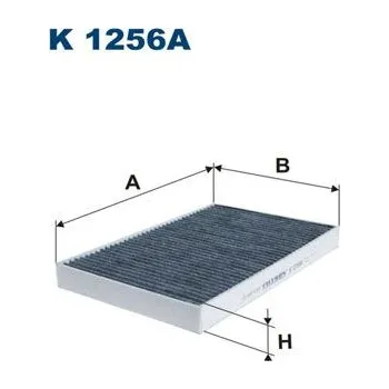 Ventilátor topení a klimatizace Filtr, vzduch v interiéru FILTRON K 1256A