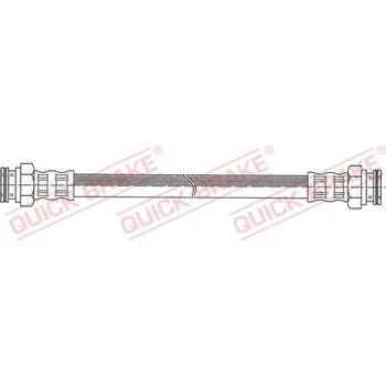 Brzdová hadice Brzdová hadice QUICK BRAKE 22.022