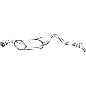 Tlumič výfuku Zadní tlumič výfuku BOSAL 285-003